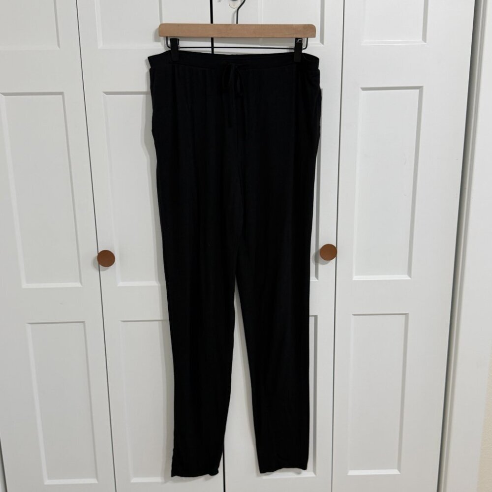 Gap Women’s Black Pajama Pants Soft Stretch Lounge Sleepwear - Picture 4 of 5